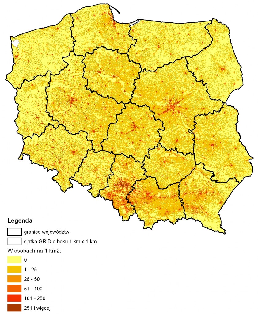 Rys. 3. Dojeżdżający do pracy w Polsce w 2011 roku