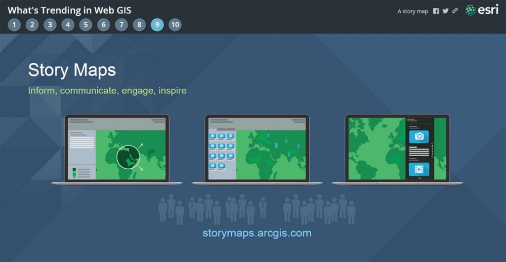 Rys 3 Dodaj slajdy PowerPoint do swojej Story Map
