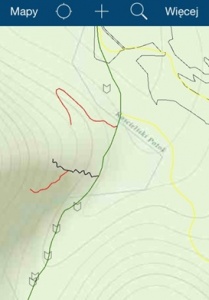 Mapa do zbierania danych w ArcGIS