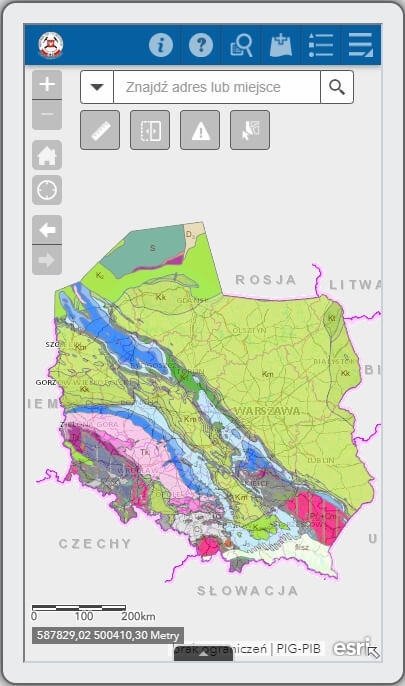 Rys. 3. Widok aplikacji w telefonie.