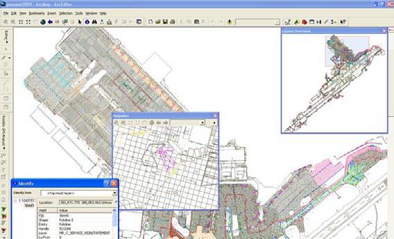 GIS pomaga MAG uzyskać klarowny obraz wykorzystanie terenu lotniska i zarządzać zasobami na tym obszarze.